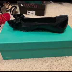 J.Renee black ballet flats. Size 7